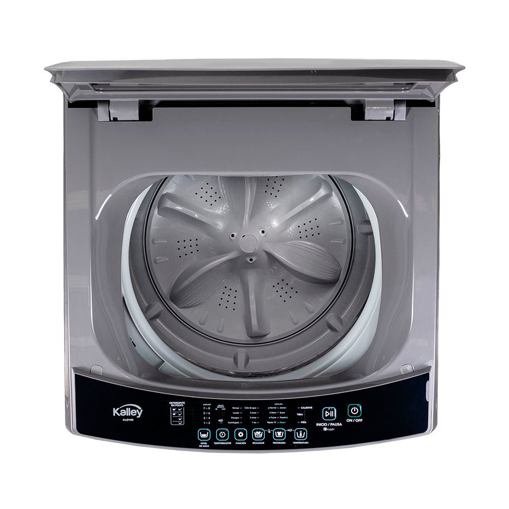 Lavadora Gris 60.1x100cm con Pantalla Digital para 16 Kilogramos - LAVADORAS Y SECADORAS | Bylmo