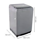 Lavadora Gris 60.1x100cm con Pantalla Digital para 16 Kilogramos - LAVADORAS Y SECADORAS | Bylmo