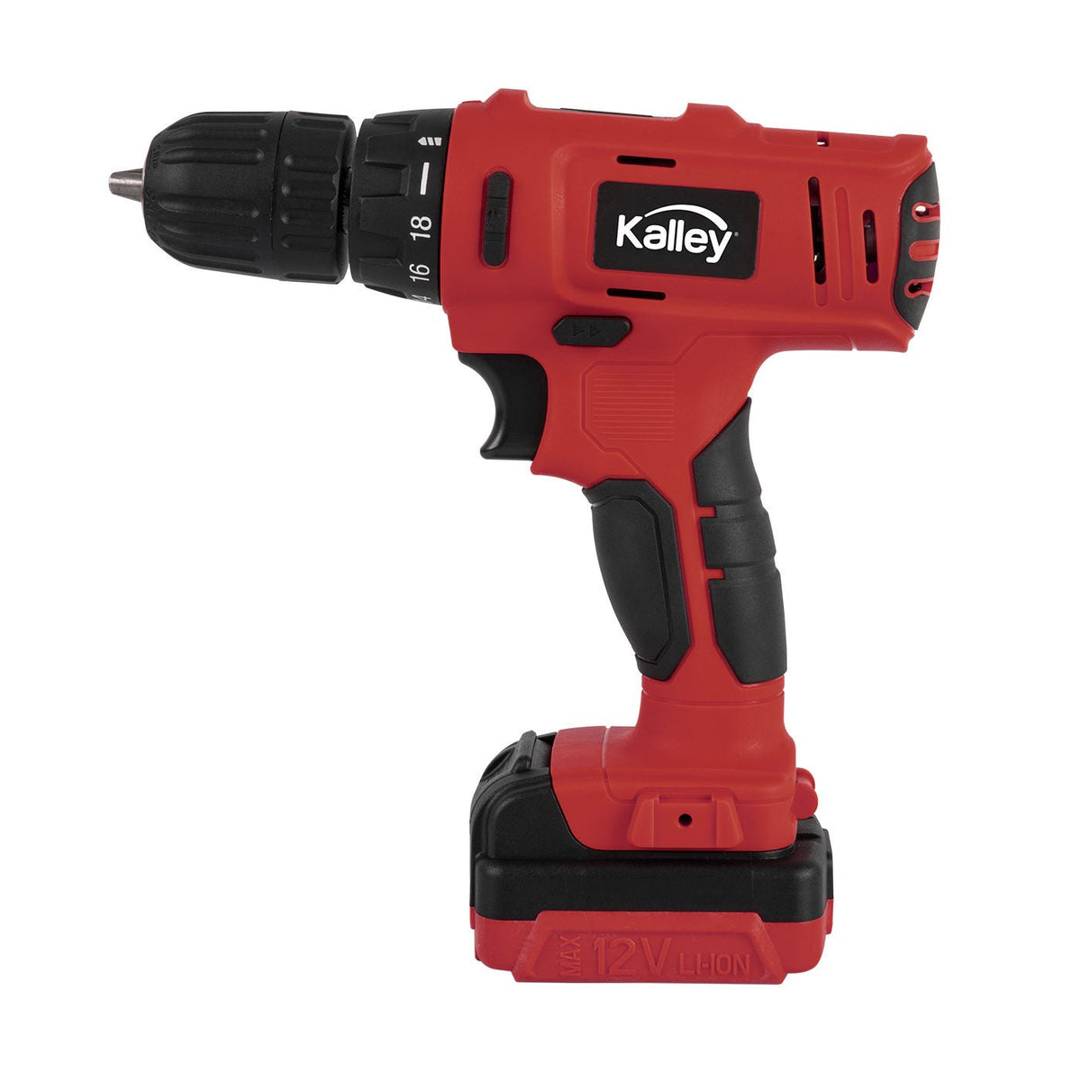 Taladro Inalámbrico Rojo y Negro 6.67x21.3cm
