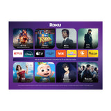 Televisor Kalley Smart LED HD 32 Pulgadas Roku Negro 80x52cm con Wifi Integrado - TELEVISORES | Bylmo