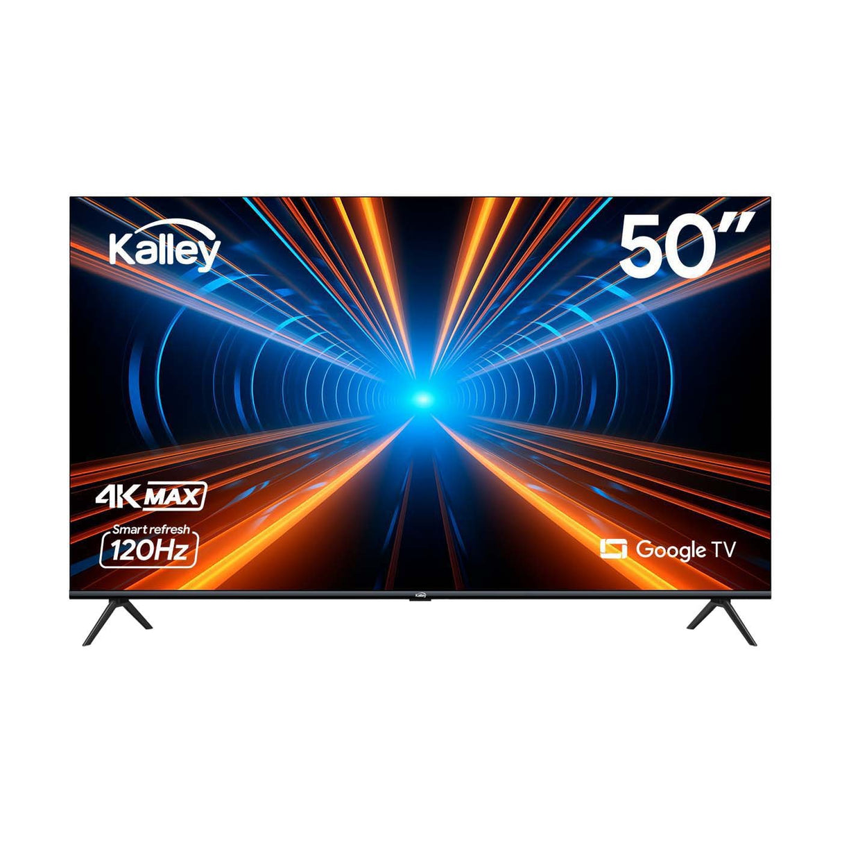 Televisor Kalley Smart LED 4K 50 Pulgadas Google Negro 125x76cm con Wifi Integrado y con Bluetooth - TELEVISORES | Bylmo