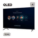 Televisor Kalley Smart QLED 4K 58 Pulgadas Google Negro 143.6x87.9cm con Wifi Integrado Procesador con IA y con Bluetooth - TELEVISORES | Bylmo