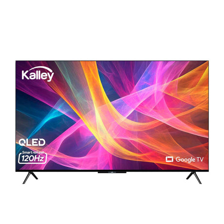 Televisor Kalley Smart QLED 4K 50 Pulgadas Google Negro 125x76cm con Wifi Integrado y con Bluetooth - TELEVISORES | Bylmo