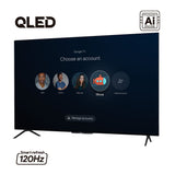 Televisor Kalley Smart QLED 4K 55 Pulgadas Google Negro 135x83cm con Wifi Integrado y con Bluetooth - TELEVISORES | Bylmo