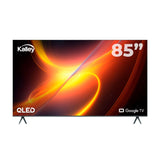 Televisor Kalley Smart QLED 4K 85 Pulgadas Google Negro 203x125cm con Wifi Integrado y con Bluetooth - TELEVISORES | Bylmo