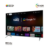 Televisor Kalley Smart QLED 4K 85 Pulgadas Google Negro 203x125cm con Wifi Integrado y con Bluetooth - TELEVISORES | Bylmo