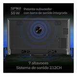 Televisor Kalley Smart QLED 4K 55 Pulgadas Google Negro 133.5x82.5cm con Wifi Integrado y con Bluetooth - TELEVISORES | Bylmo