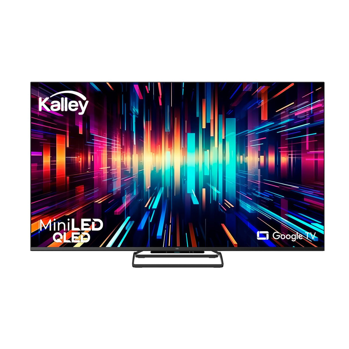 Televisor Kalley Smart QLED 4K 55 Pulgadas Google Negro 133.5x82.5cm con Wifi Integrado y con Bluetooth - TELEVISORES | Bylmo