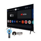 Televisor Kalley Smart LED 4K 60 Pulgadas Google Negro 146.5x88.3cm con Wifi Integrado y con Bluetooth - TELEVISORES | Bylmo