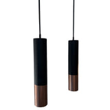 Lámpara de Techo Led Vila Dorado y Negro 6x100cm Ajustable de Tres Luces - LAMPARAS DE TECHO | Bylmo