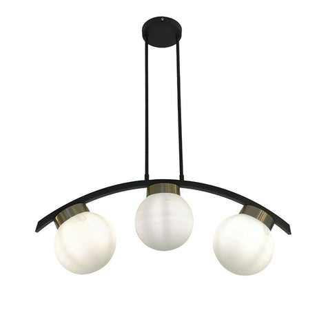 Lámpara de Techo Led Helsinki Dorado y Negro 15x25cm Ajustable de Tres Luces - LAMPARAS DE TECHO | Bylmo