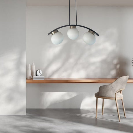 Lámpara de Techo Led Helsinki Dorado y Negro 15x25cm Ajustable de Tres Luces - LAMPARAS DE TECHO | Bylmo