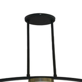 Lámpara de Techo Led Helsinki Dorado y Negro 15x25cm Ajustable de Tres Luces - LAMPARAS DE TECHO | Bylmo