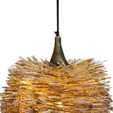 Lámpara de Techo Led Cafe y Dorado 40x36cm Ajustable de Una Luz - LAMPARAS DE TECHO | Bylmo