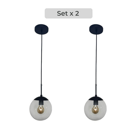 Set x 2 Lámparas de Techo Led Negro 16x12cm Ajustable de Una Luz - LAMPARAS DE TECHO | Bylmo