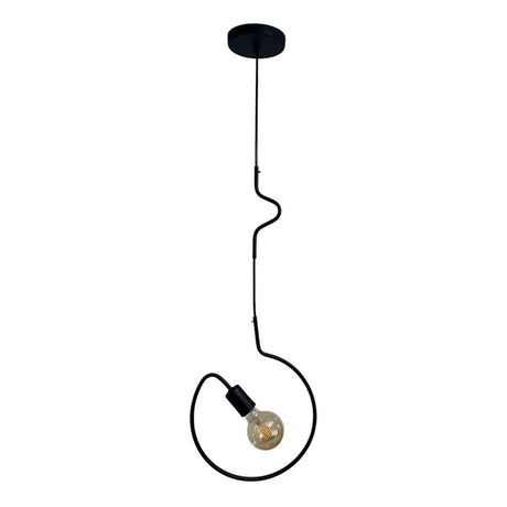 Lámpara de Techo Led Lt Kemi Negro 13x2cm Ajustable de Una Luz - LAMPARAS DE TECHO | Bylmo