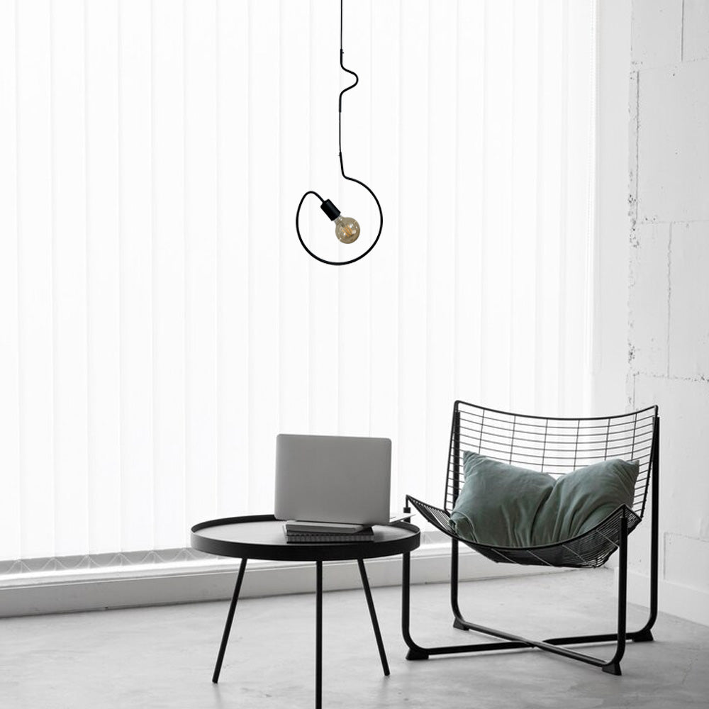 Lámpara de Techo Led Lt Kemi Negro 13x2cm Ajustable de Una Luz - LAMPARAS DE TECHO | Bylmo