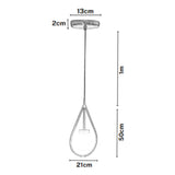 Lámpara de Techo Led Negro 13x50cm Ajustable de Una Luz - LAMPARAS DE TECHO | Bylmo