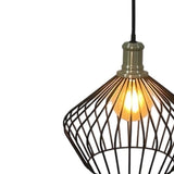 Set x 2 Lámparas de Techo Led Negro 27x25cm Ajustable de Una Luz - LAMPARAS DE TECHO | Bylmo