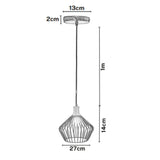 Set x 2 Lámparas de Techo Led Negro 27x25cm Ajustable de Una Luz - LAMPARAS DE TECHO | Bylmo