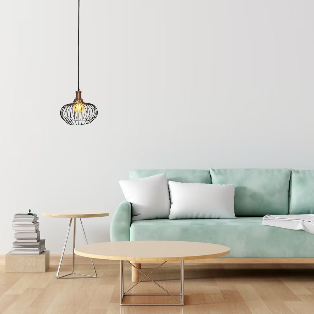 Lámpara de Techo Led Palu Negro 25x23cm Ajustable de Una Luz - LAMPARAS DE TECHO | Bylmo