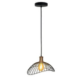 Lámpara de Techo Led Yakarta Negro y Dorado 33x20cm Ajustable de Una Luz - LAMPARAS DE TECHO | Bylmo