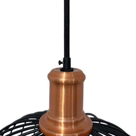 Lámpara de Techo Led Yakarta Negro y Dorado 33x20cm Ajustable de Una Luz - LAMPARAS DE TECHO | Bylmo