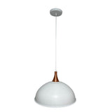 Lámpara de Techo Led Enia Blanco 40x25cm Ajustable de Una Luz - LAMPARAS DE TECHO | Bylmo