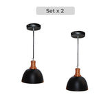 Set x 2 Lámparas de Techo Led Lynett Negro y Dorado 20x18cm Ajustable de Una Luz - LAMPARAS DE TECHO | Bylmo