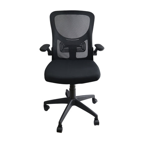 Silla de Oficina Bogota Negro 59x106.5cm con Ruedas con Soporte Lumbar y Espaldar Reclinable - SILLAS DE OFICINA | Bylmo