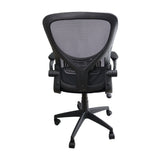 Silla de Oficina Bogota Negro 59x106.5cm con Ruedas con Soporte Lumbar y Espaldar Reclinable - SILLAS DE OFICINA | Bylmo