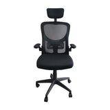 Silla de Oficina Bogota Negro 59x125.5cm con Ruedas con Soporte Lumbar y Espaldar Reclinable - SILLAS DE OFICINA | Bylmo