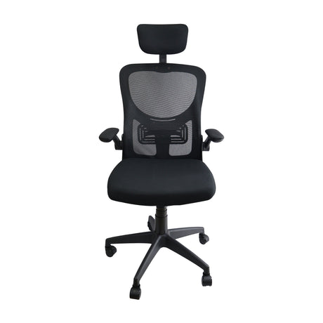 Silla de Oficina Bogota Negro 59x125.5cm con Ruedas con Soporte Lumbar y Espaldar Reclinable - SILLAS DE OFICINA | Bylmo