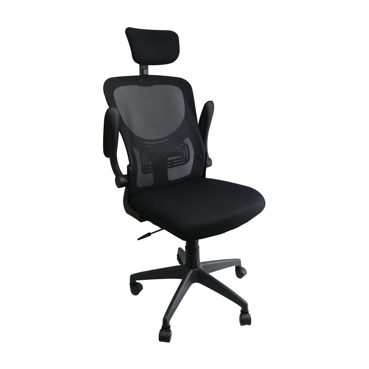 Silla de Oficina Bogota Negro 59x125.5cm con Ruedas con Soporte Lumbar y Espaldar Reclinable - SILLAS DE OFICINA | Bylmo