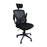 Silla de Oficina Bogota Negro 59x125.5cm con Ruedas con Soporte Lumbar y Espaldar Reclinable - SILLAS DE OFICINA | Bylmo