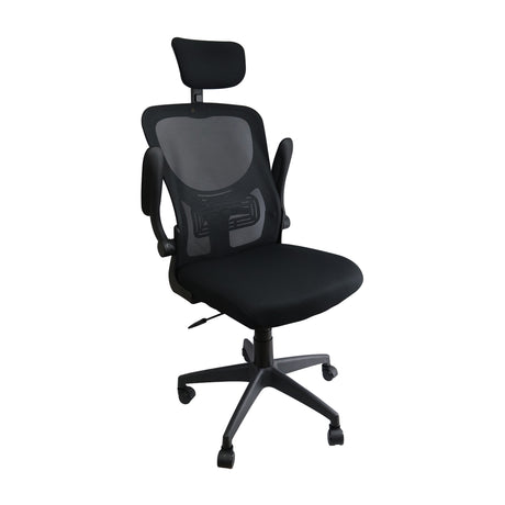 Silla de Oficina Bogota Negro 59x125.5cm con Ruedas con Soporte Lumbar y Espaldar Reclinable - SILLAS DE OFICINA | Bylmo