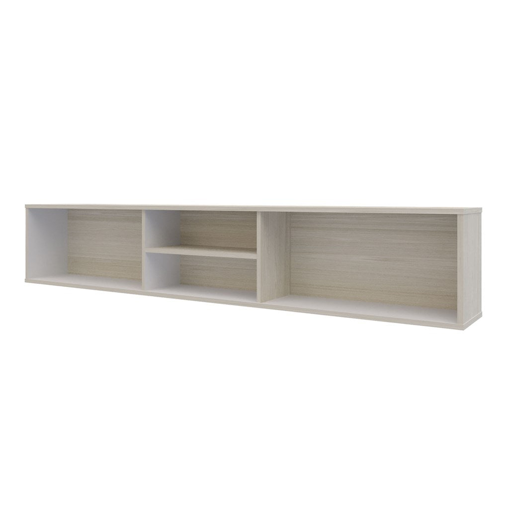 Repisa para TV Flotante Sali Niebla 180x32cm para TV Hasta 60 Pulgadas sin Cajones - MUEBLES DE TV | Bylmo