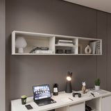 Repisa para TV Flotante Sali Niebla 180x32cm para TV Hasta 60 Pulgadas sin Cajones - MUEBLES DE TV | Bylmo