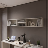 Repisa para TV Flotante Sali Niebla 180x32cm para TV Hasta 60 Pulgadas sin Cajones - MUEBLES DE TV | Bylmo