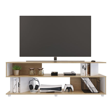 Mesa para TV Win Rovere 160x56cm para TV Hasta 60 Pulgadas sin Cajones - MUEBLES DE TV | Bylmo