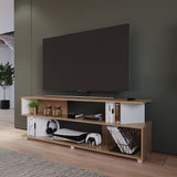 Mesa para TV Win Rovere 160x56cm para TV Hasta 60 Pulgadas sin Cajones - MUEBLES DE TV | Bylmo
