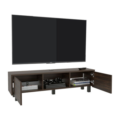 Repisa para TV Flotante Glen Nogal 125.1x26.8cm