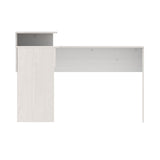 Escritorio en L Tiby Niebla 122x73cm con Un Cajón - ESCRITORIOS | Bylmo