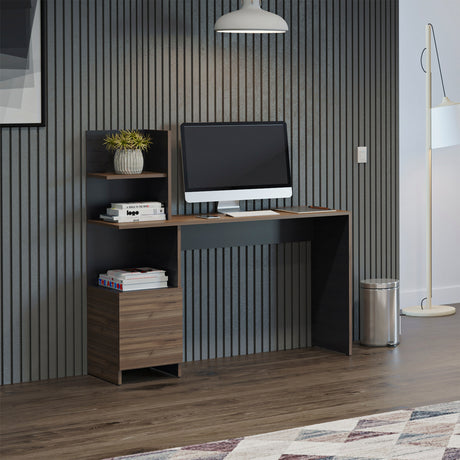 Escritorio Francia Gales 120x73cm con Un Cajón y con Organizador de Libros - ESCRITORIOS | Bylmo