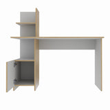 Escritorio Francia Rovere 120x73cm con Un Cajón y con Organizador de Libros - ESCRITORIOS | Bylmo