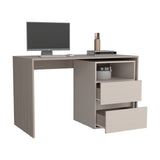 Escritorio Rookie Bardolino y Capri 60x75cm con Dos Cajones y con Organizador de Libros - ESCRITORIOS | Bylmo