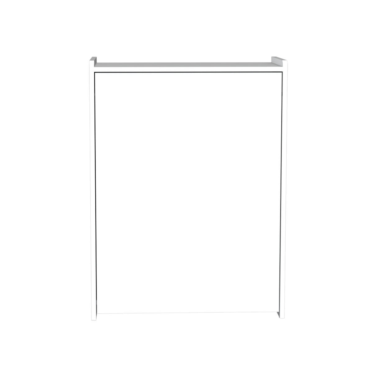 Escritorio Lesli Blanco 30x85.6cm sin Cajones y con Organizador de Libros - ESCRITORIOS | Bylmo