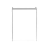 Escritorio Lesli Blanco 30x85.6cm sin Cajones y con Organizador de Libros - ESCRITORIOS | Bylmo