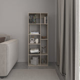 Biblioteca Rookie Bardolino 60x160cm Rectangular con Siete Entrepaños - BIBLIOTECAS Y ESTANTERIAS | Bylmo