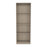 Estantería Verlot Taupe Mallado 62.8x180.6cm Rectangular con Tres Entrepaños - BIBLIOTECAS Y ESTANTERIAS | Bylmo